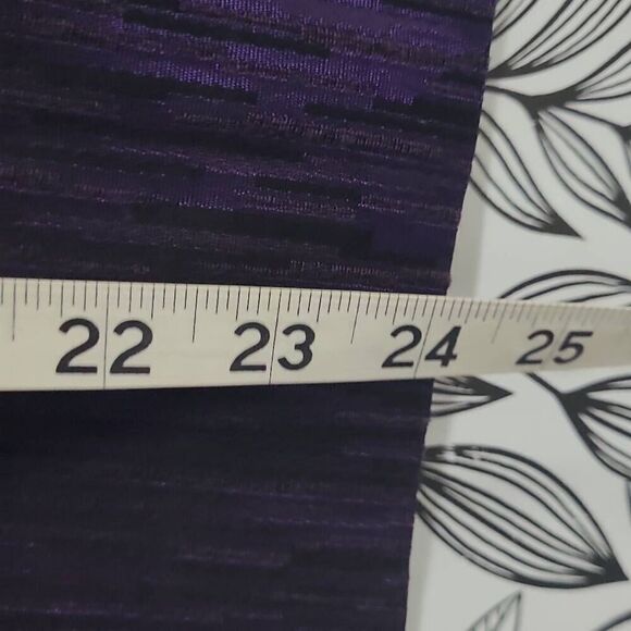 Anne Klein Purple Midi Skirt - Picture 6 of 8